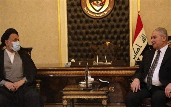 وزیر اطلاعات ایران با رئیس سازمان امنیت ملی عراق دیدار کرد