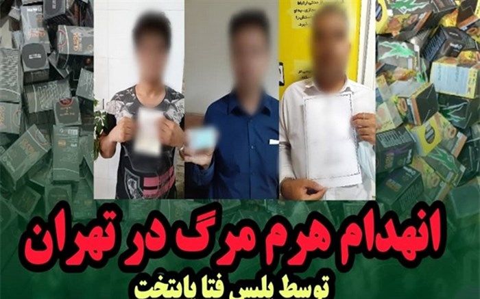 انهدام هرم مرگبار توزیع قرص‌های گلوریا در تهران