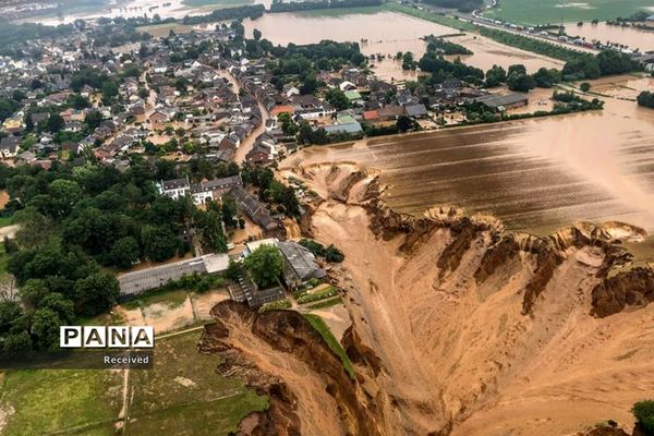 افزایش کشته‌ها در سیلاب های غرب اروپا