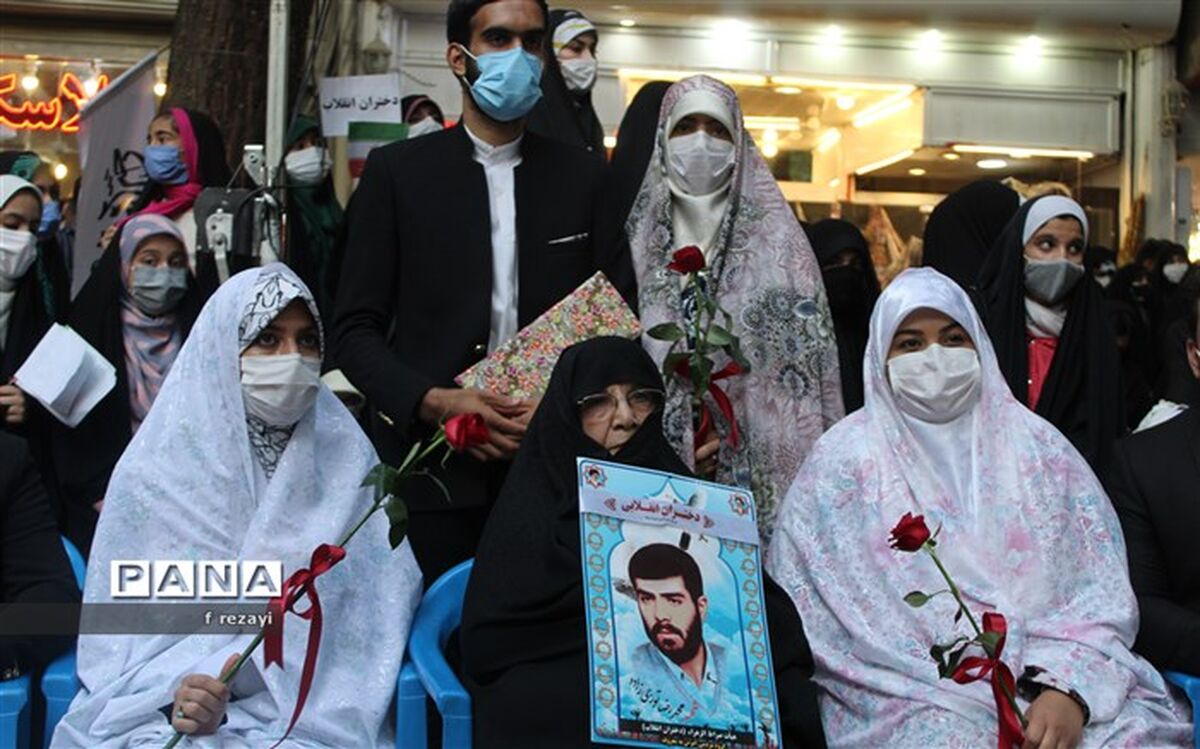 برگزاری جشن بزرگ دختران انقلاب در اصفهان + فیلم