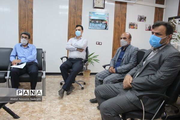جلسه طرح جبران و تثبیت یادگیری دانش‌آموزان دوره ابتدایی  آموزش و پرورش استان بوشهر