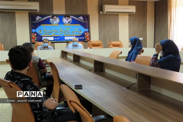 آیین اعطای گواهی  خبرنگاران پانا  شهرستان امیدیه