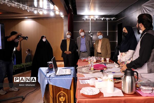 بازدید معاون پرورشی و فرهنگی وزارت آموزش و پرورش از روند داوری سی و نهمین دوره جشنواره فرهنگی هنری فردا -۲