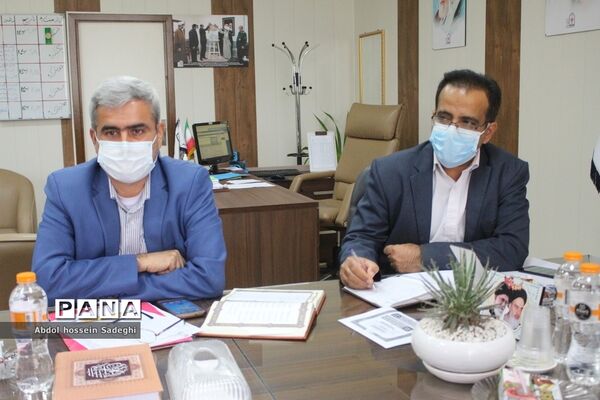 جلسه میز کار شهرستان‌ها و مناطق معاونت پرورشی و فرهنگی آموزش و پرورش استان بوشهر