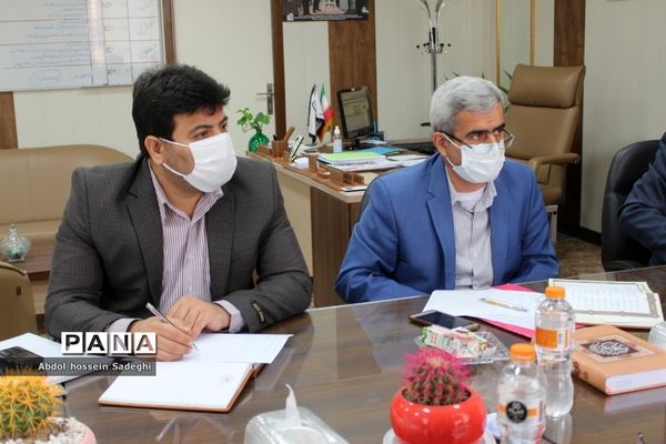 جلسه میز کار شهرستان‌ها و مناطق معاونت پرورشی و فرهنگی آموزش و پرورش استان بوشهر