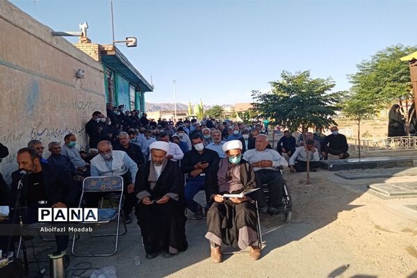برگزاری دعای پرفیض عرفه در روستای دهنو