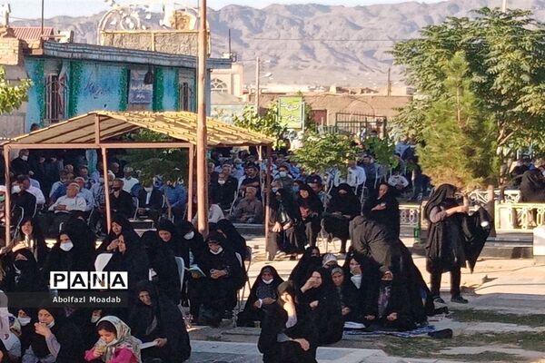 برگزاری دعای پرفیض عرفه در روستای دهنو