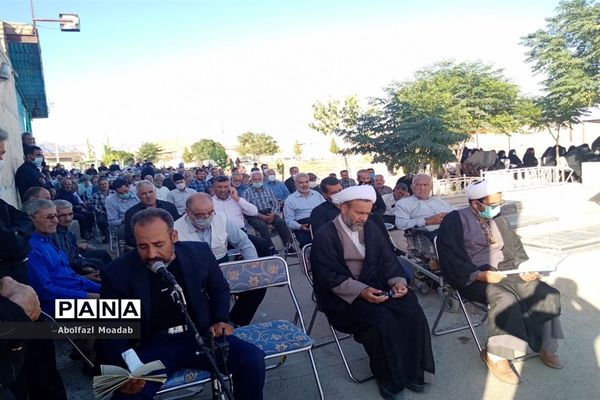 برگزاری دعای پرفیض عرفه در روستای دهنو
