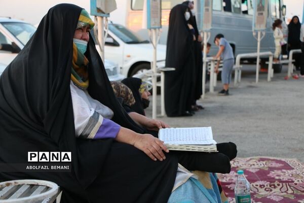 مراسم  دعای عرفه در یادمان شهدای گمنام کوه خضر نبی(ع)