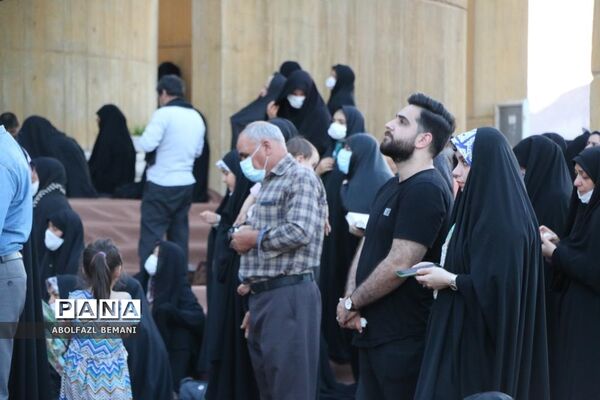 مراسم  دعای عرفه در یادمان شهدای گمنام کوه خضر نبی(ع)