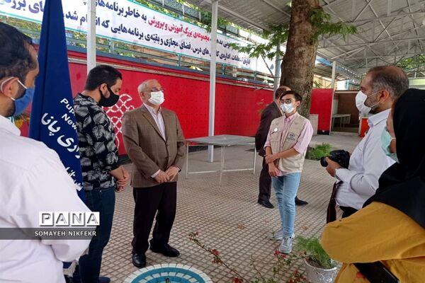 بازدید وزیر آموزش و پرورش از پاویون خبرنگاران پانا