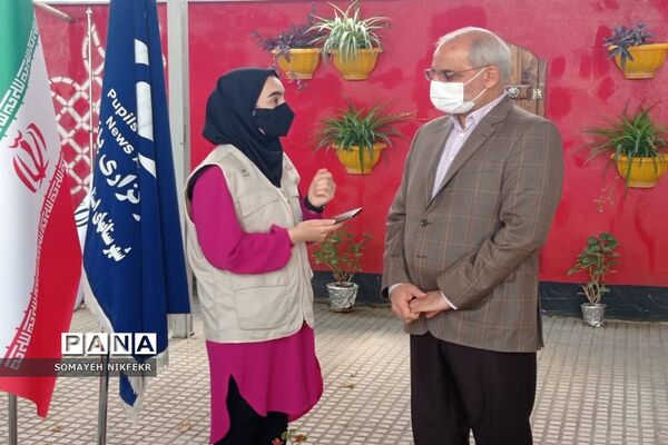 بازدید وزیر آموزش و پرورش از پاویون خبرنگاران پانا