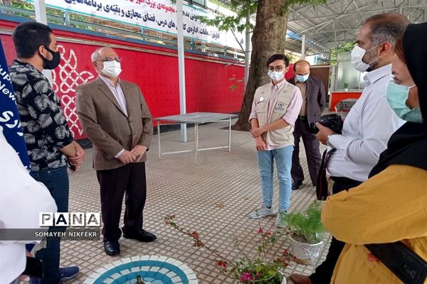 بازدید وزیر آموزش و پرورش از پاویون خبرنگاران پانا
