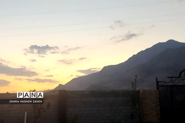 طبیعت زیبای روستای آئینه‌ورزان