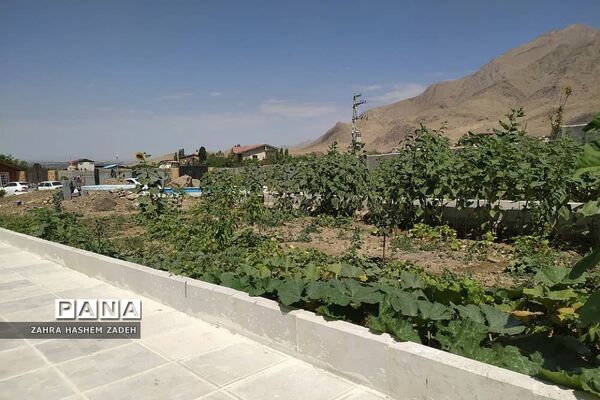 طبیعت زیبای روستای آئینه‌ورزان