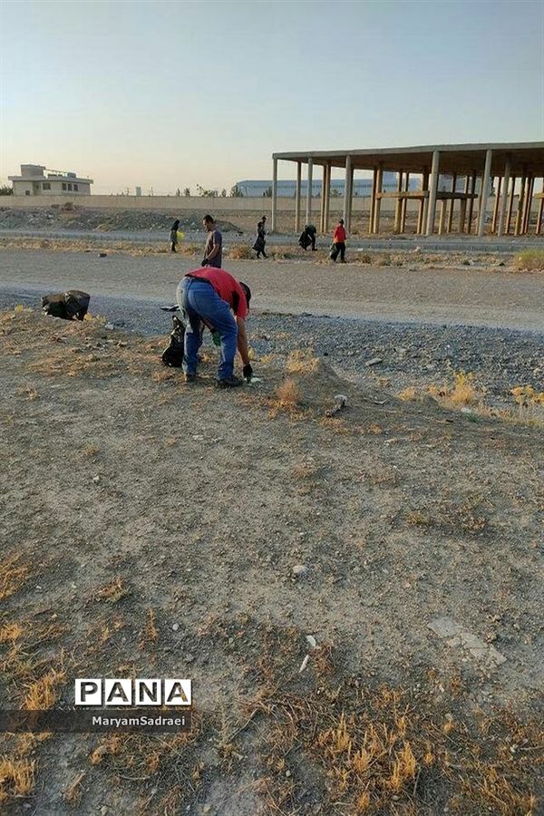 پاکسازی محیط زیست  شهرستان گلپایگان