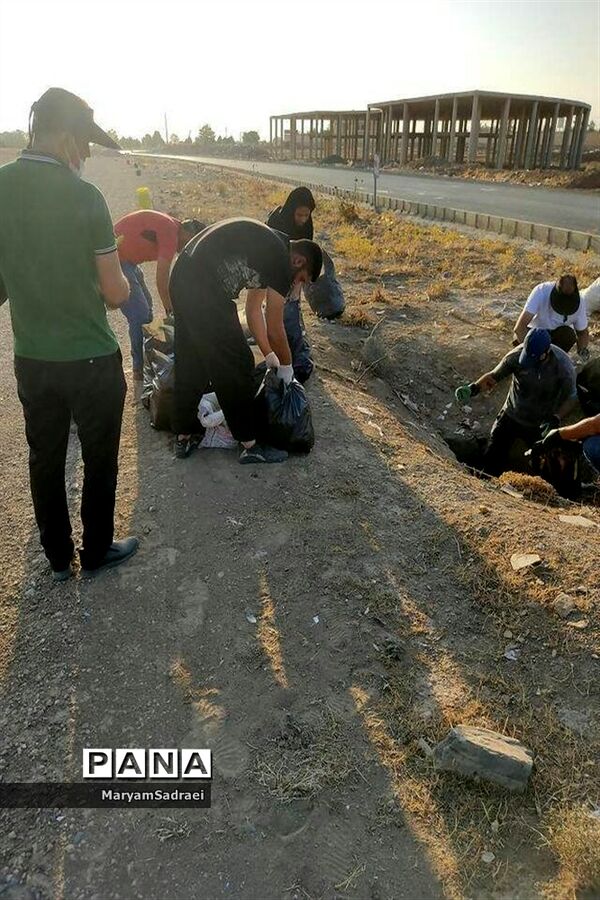 پاکسازی محیط زیست  شهرستان گلپایگان