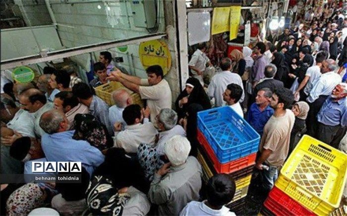 صف‌های طولانی  خرید مرغ به کرمانشاه بازگشت
