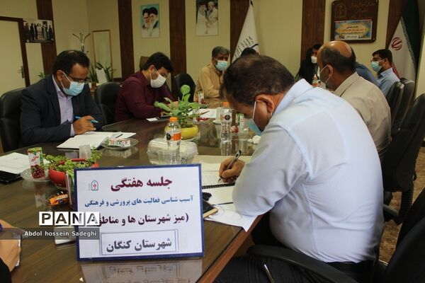 جلسه میزکار شهرستان‌ها و مناطق معاونت پرورشی و فرهنگی آموزش و پرورش استان بوشهر
