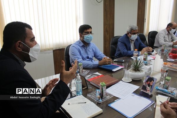 جلسه میزکار شهرستان‌ها و مناطق معاونت پرورشی و فرهنگی آموزش و پرورش استان بوشهر