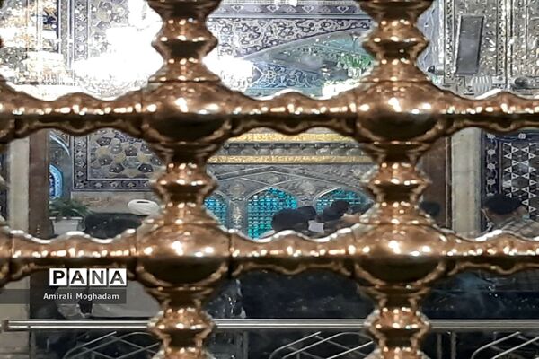 حال و هوای حرم مطهر رضوی  در دهه ولایت