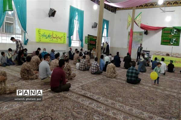 کاروان عاشقان ولایت امروز در شهرستان درمیان