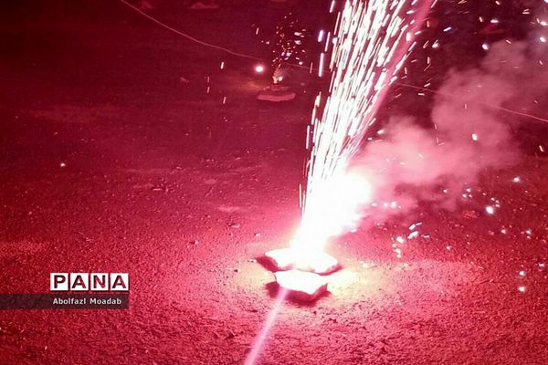 برگزاری و اجرای کاروان شادی در مرکز روستای دهنو به مناسبت عید غدیر خم