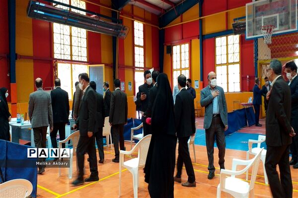 آغاز طرح واکسیناسیون فرهنگیان در مشهد