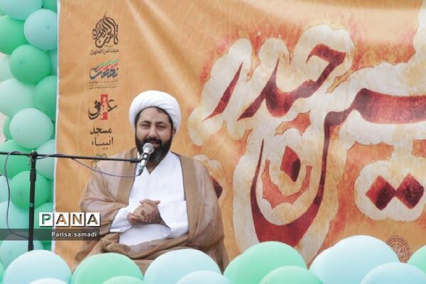 جشن بزرگ نسل غدیر در هنرستان دخترانه فاطمه تعلیمی منطقه ۱۳