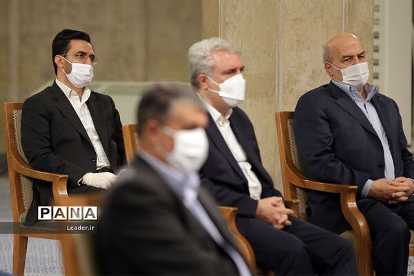 آخرین دیدار رئیس‌جمهور و اعضاء هیئت دولت دوازدهم با رهبر معظم انقلاب
