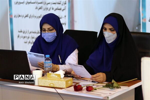 مراسم افتتاحیه پایگاه تجمیعی واکسیناسیون کووید- ۱۹ فرهنگیان