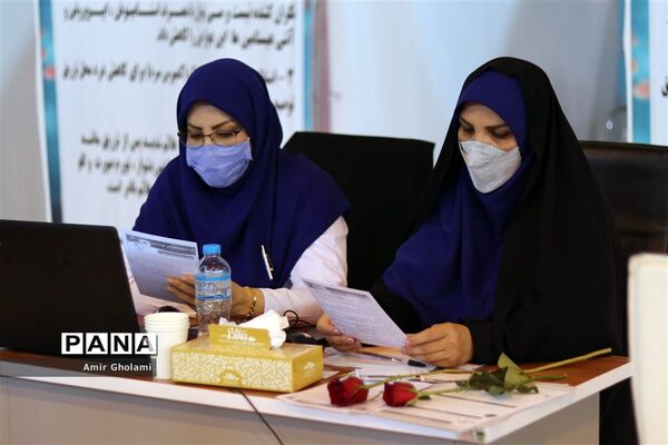 مراسم افتتاحیه پایگاه تجمیعی واکسیناسیون کووید- ۱۹ فرهنگیان