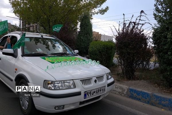 کاروان‌شادی عید‌غدیر در پردیس