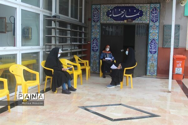 افتتاح طرح واکسیناسیون فرهنگیان شهرستان محمودآباد