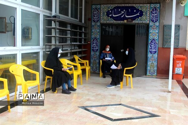 افتتاح طرح واکسیناسیون فرهنگیان شهرستان محمودآباد