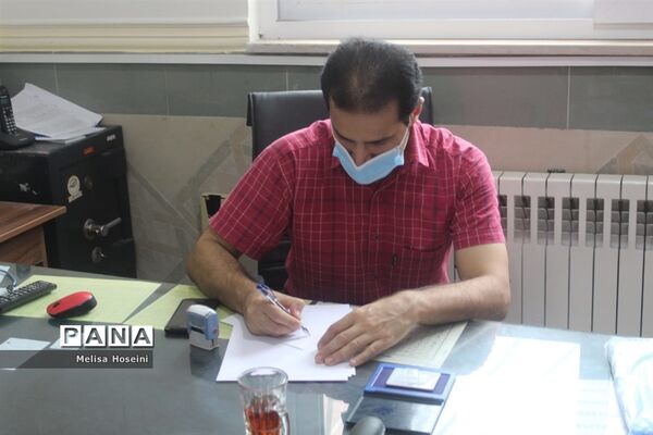 افتتاح طرح واکسیناسیون فرهنگیان شهرستان محمودآباد