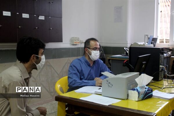 افتتاح طرح واکسیناسیون فرهنگیان شهرستان محمودآباد