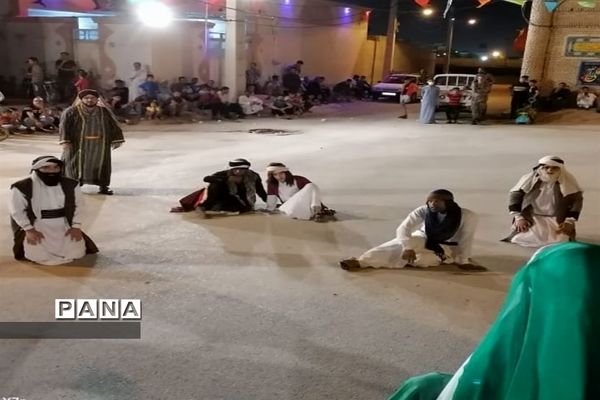 اجرای نمایش  از ولادت تا ولایت به مناسبت عید سعید غدیر