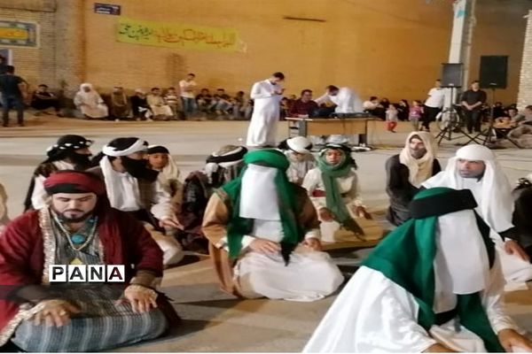 اجرای نمایش  از ولادت تا ولایت به مناسبت عید سعید غدیر