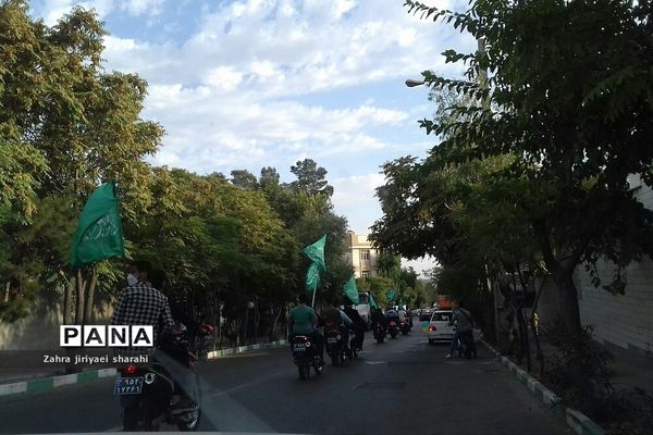 حرکت کاروان شادی به مناسبت عید سعید غدیر در شهرک خاورشهر