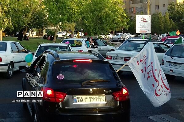 حرکت کاروان شادی به مناسبت عید سعید غدیر در شهرک خاورشهر