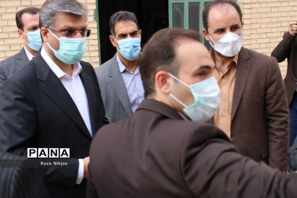 ایمن شدن 450 فرهنگی بهارستانی در مقابل ویروس کرونا