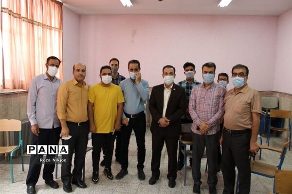 ایمن شدن 450 فرهنگی بهارستانی در مقابل ویروس کرونا
