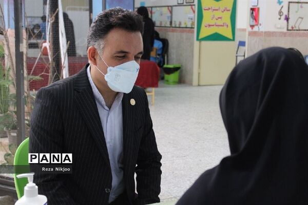 ایمن شدن 450 فرهنگی بهارستانی در مقابل ویروس کرونا