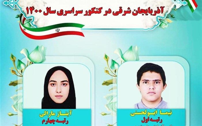 پیام تبریک مدیرکل آموزش و پرورش استان به دانش آموزان افتخارآفرین کنکور