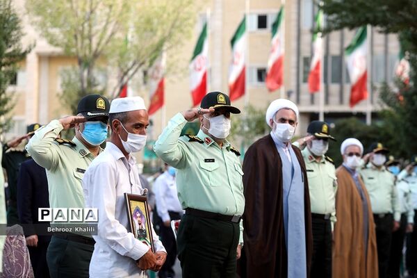 تشییع پیکر سرباز شهید مختوم‌نژاد