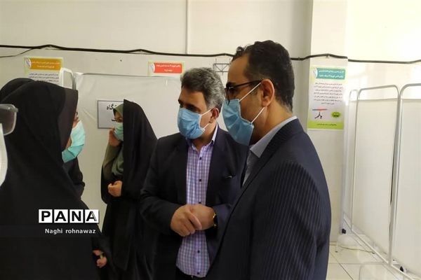 آغاز واکسیناسیون کووید ١٩  فرهنگیان در شهرستان قدس