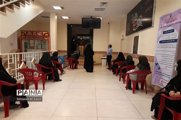 آغاز واکسیناسیون کووید ۱۹، فرهنگیان منطقه ۸