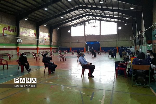 آغاز واکسیناسیون کووید ۱۹، فرهنگیان منطقه ۸