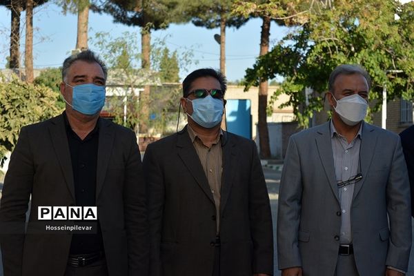 افتتاح مرکز واکسیناسیون دانشگاه فرهنگیان بیرجند استان خراسان جنوبی